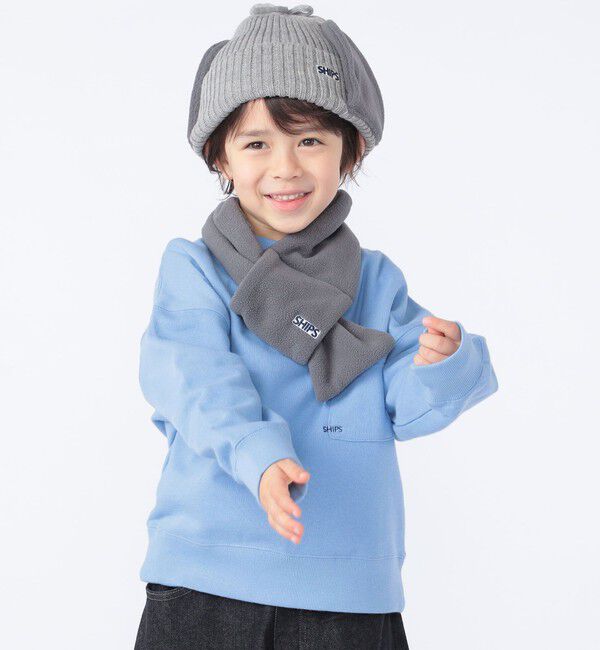 SHIPS KIDS「SHIPS KIDS:フリース マフラー」|マフラー|
