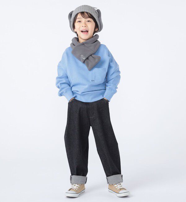 SHIPS KIDS「SHIPS KIDS:フリース マフラー」|マフラー|