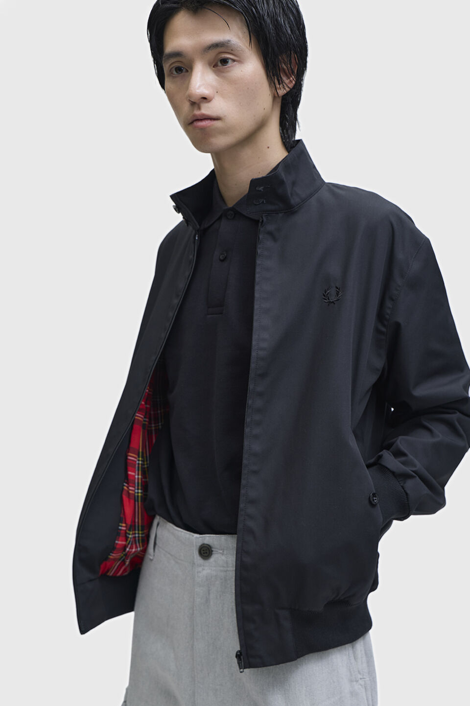 FRED PERRY 「Made In England Harrington Jacket／イングランド製ハリントンジャケット」|その他|BLACK