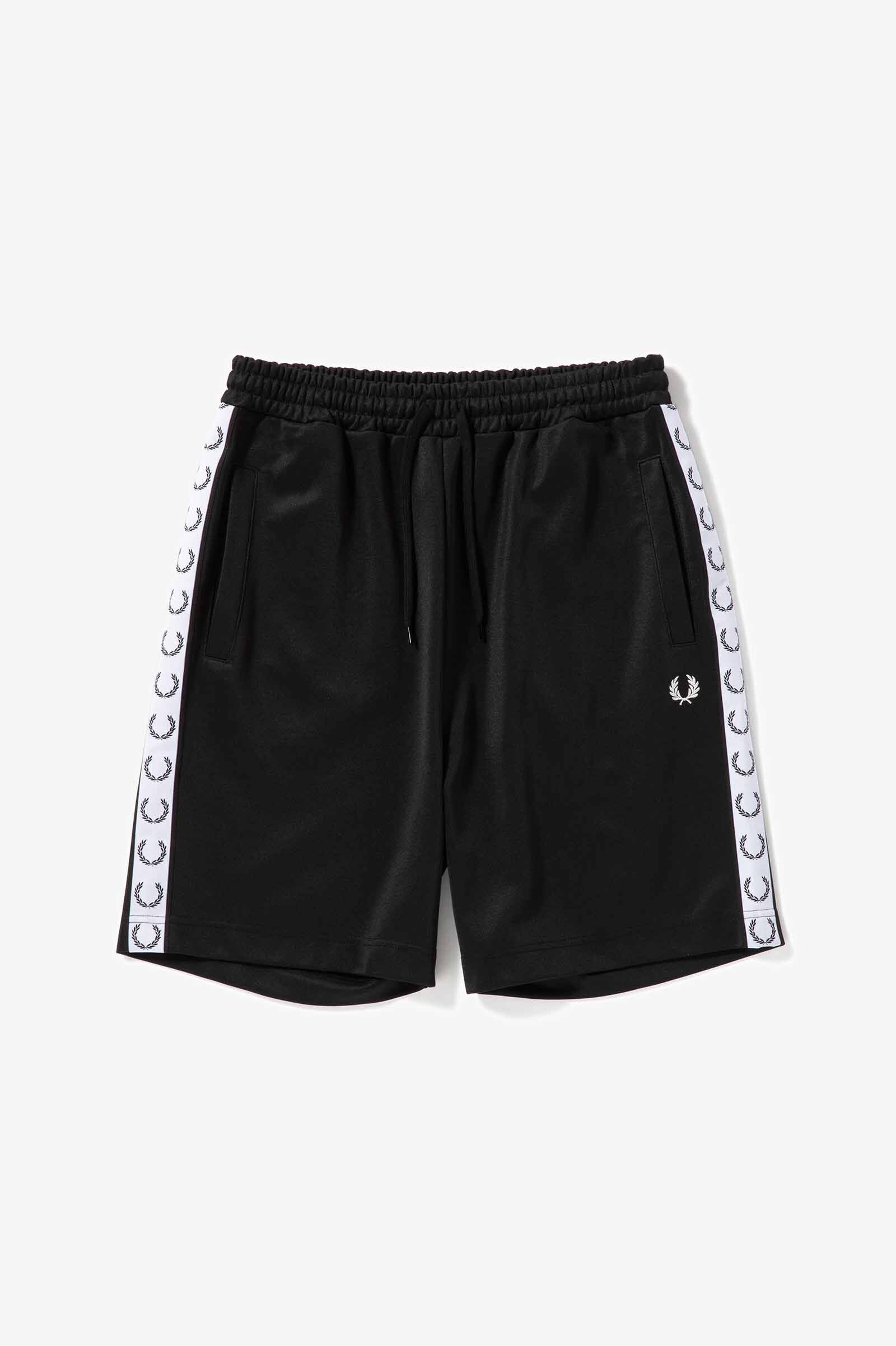 FRED PERRY 「Taped Tricot Shorts／トラックショートパンツ」|その他|BLACK