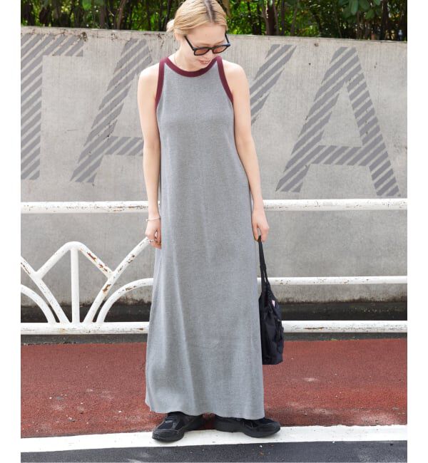 OUTDOOR PRODUCTS Usual Things「追加 メッシュサーマルアメスリワンピース」|ワンピース|グレー