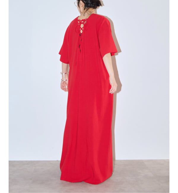  「LACE UP DRESS：ワンピース」|ワンピース|