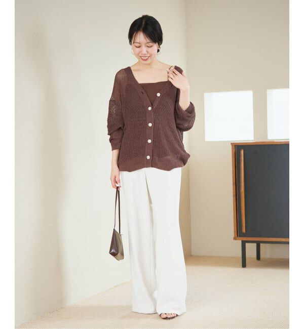 Plage「Semi flare パンツ」|スラックス|