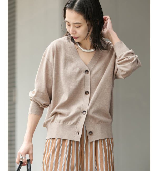JOURNAL STANDARD「《追加2》ウォッシャブル Vカーディガン」|カーディガン|
