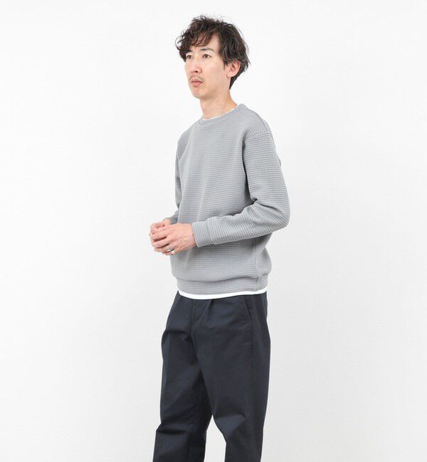 NOLLEY'S goodman「ウォッシャブルワッフルクォーターCN 25AW」|Tシャツ・カットソー|