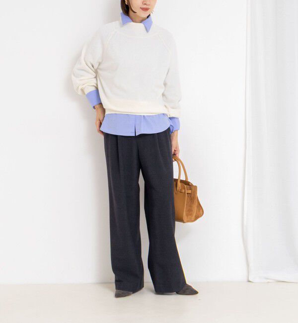 NOLLEY'S「ウォッシャブル両面起毛ワイドパンツ」|その他|