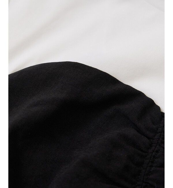 VIS「【WEB限定】美easyリネンライクシャーリングビスチェドッキングトップス/イージーケア・接触冷感」|Tシャツ・カットソー|