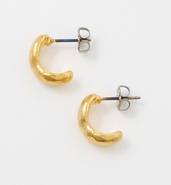 collex「【Ljud/ユード】ニュアンスフォルムピアス」|ピアス|ゴールド