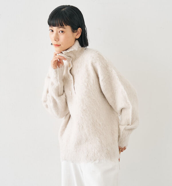 collex「ヘアリースキッパープルオーバー」|ニット・セーター|