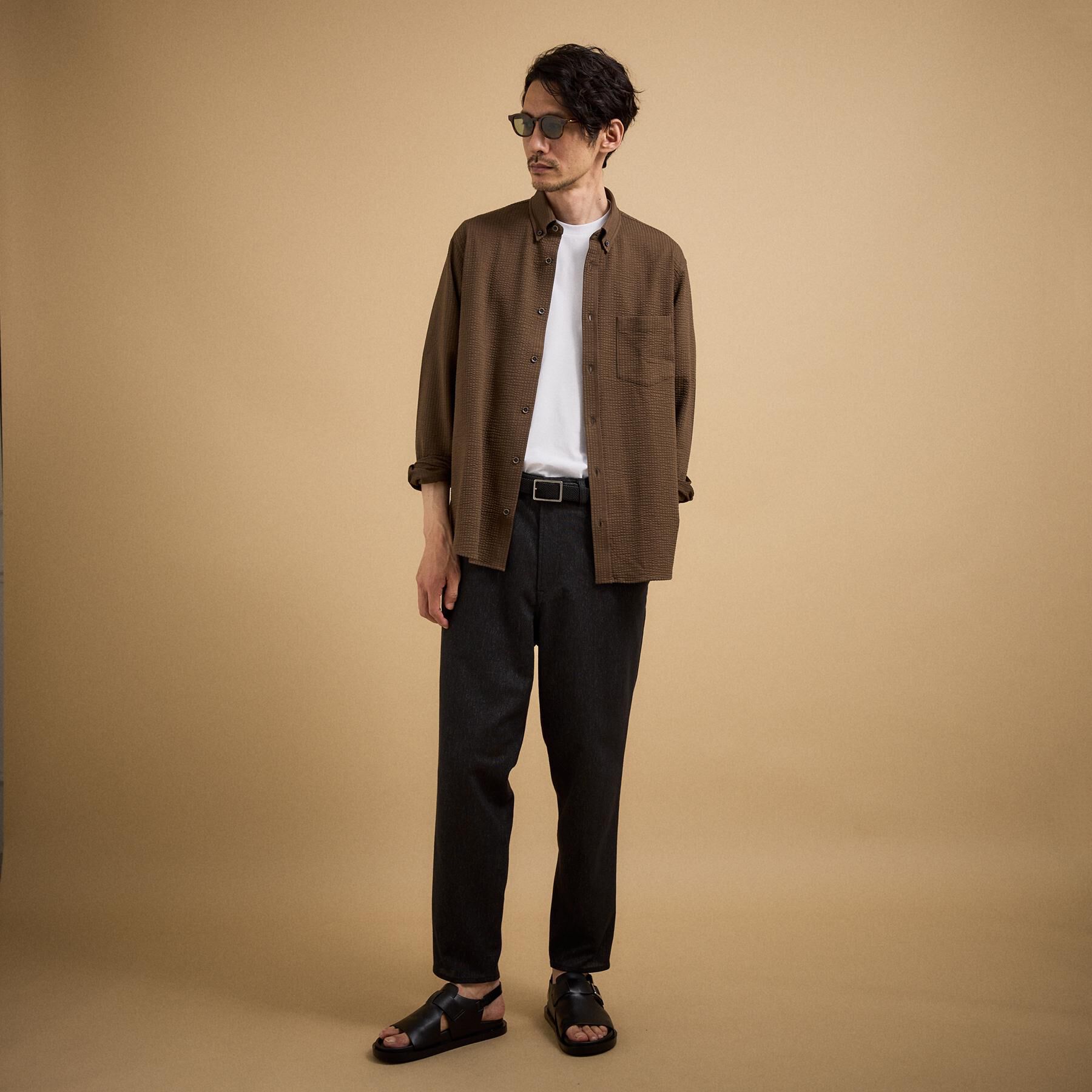 TAKEO KIKUCHI「ゴムメッシュリバーシブルベルト」|ベルト|