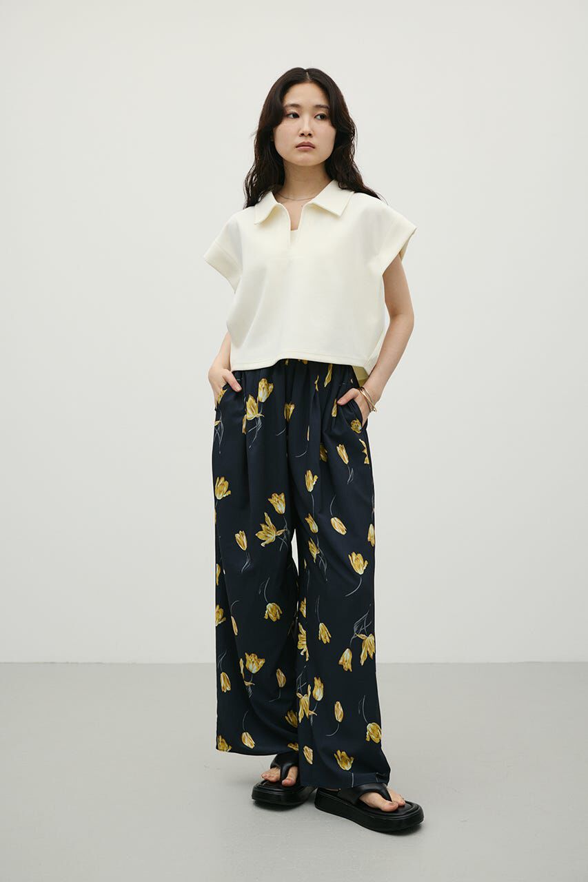 STYLEMIXER「スキッパーダンボールカットトップ」|Tシャツ・カットソー|WHT