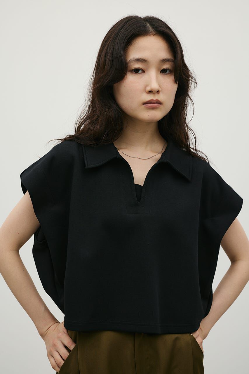 STYLEMIXER「スキッパーダンボールカットトップ」|Tシャツ・カットソー|