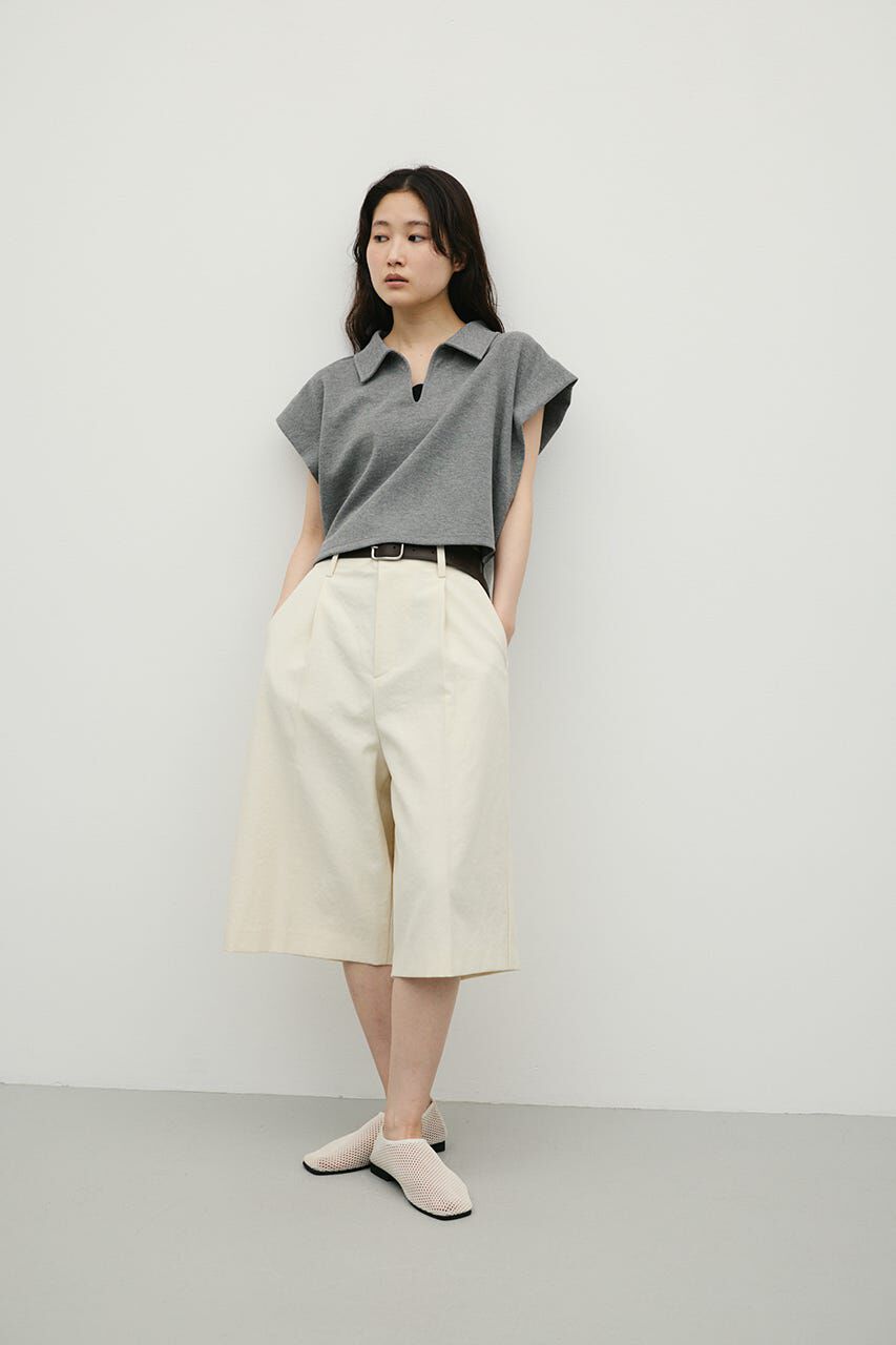 STYLEMIXER「スキッパーダンボールカットトップ」|Tシャツ・カットソー|