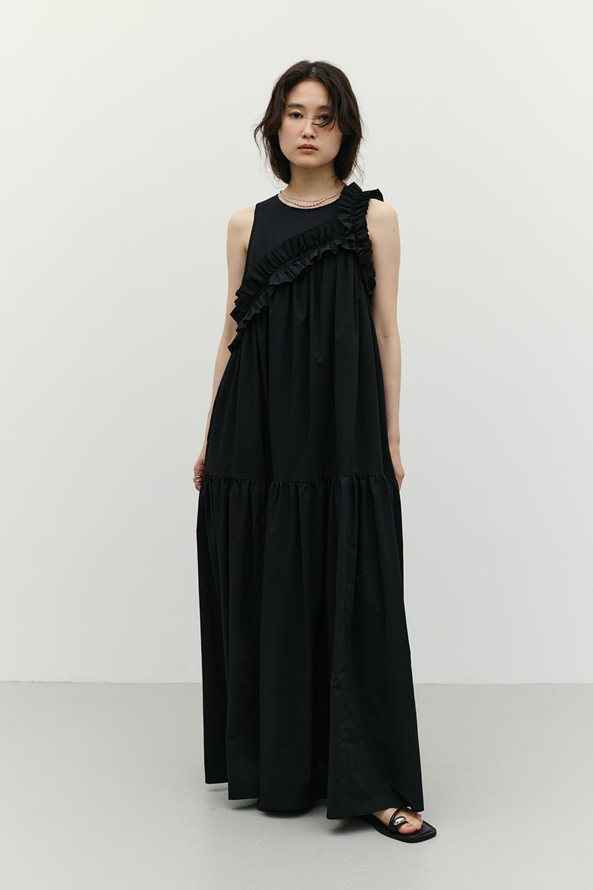 STYLEMIXER「アシンメトリーフリルティアードワンピース」|ワンピース|