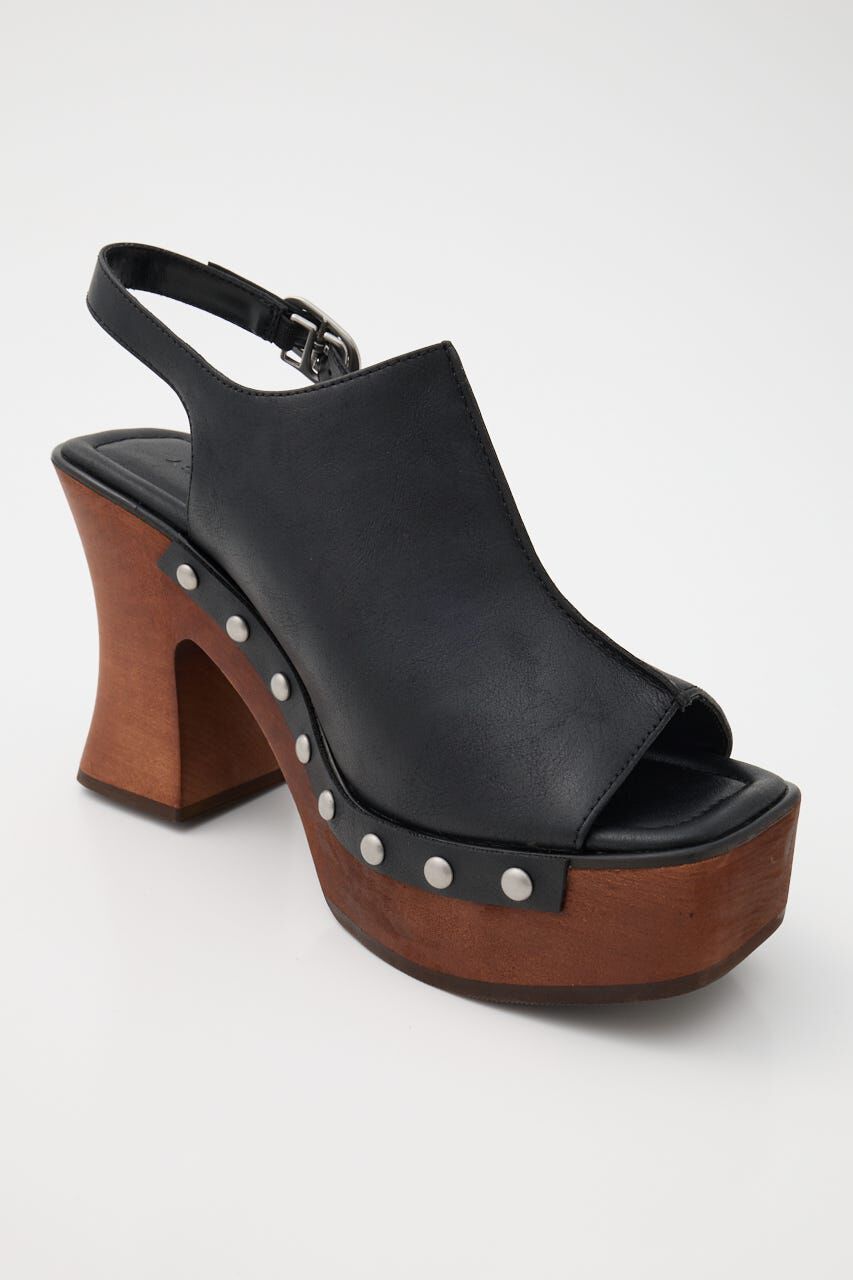 MOUSSY「PLATFORM WOOD サンダル」|サンダル|