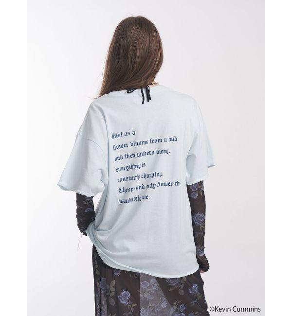 jouetie「【KevinCummins&times;jouetie】フォトダメージBIGTシャツ」|Tシャツ・カットソー|