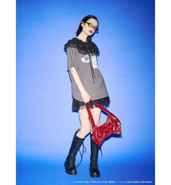 jouetie「【アニメ『ジョジョの奇妙な冒険 ストーンオーシャン』&times;jouetie】オーバーTシャツ」|Tシャツ・カットソー|
