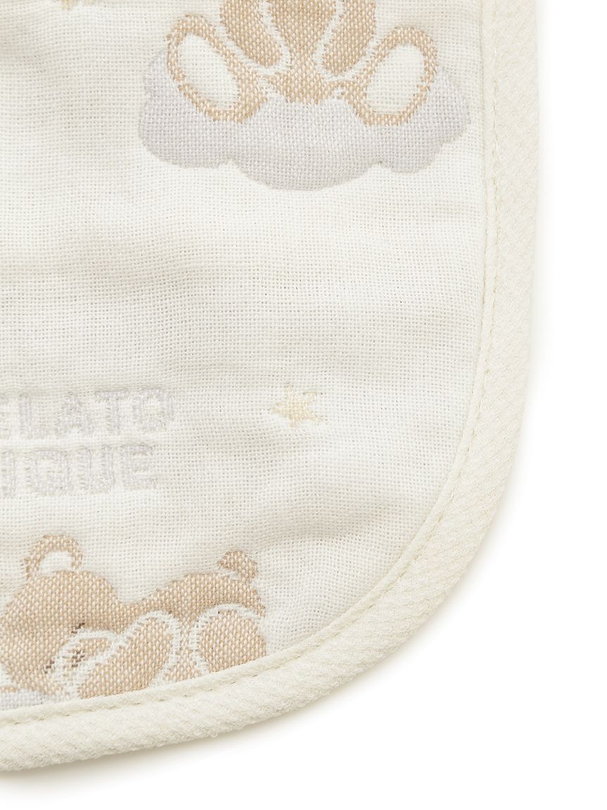 GELATO PIQUE KIDS & BABY「【BABY】ドリーミーベア柄６重ガーゼスタイ」|スタイ|