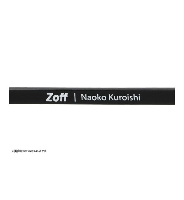  「[黒石奈央子さん ｺﾗﾎﾞ] Zoff｜Naoko Kuroishi ボストン型 サングラス | 紫外線対策 UVカット 」|サングラス|