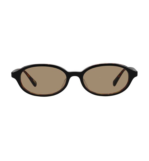  「【WEB限定】Zoff｜UNITED ARROWS ユナイテッドアローズ オーバル型 サングラス | 紫外線対策 UVカット  」|サングラス|黒3