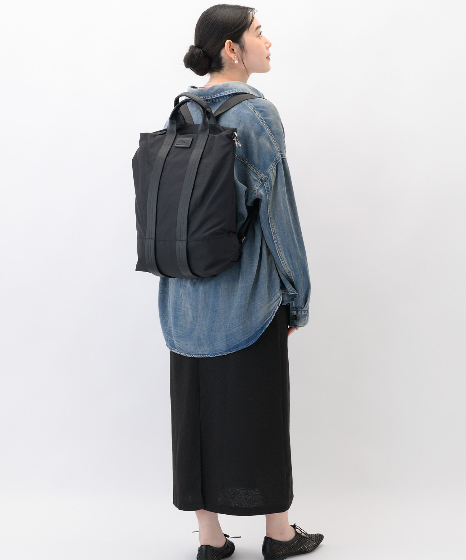 W&.Day/Night「W&.Day/Night ダブルアンドデイナイトレポ 2WAYトートリュック B4サイズ 19172」|トートバッグ|
