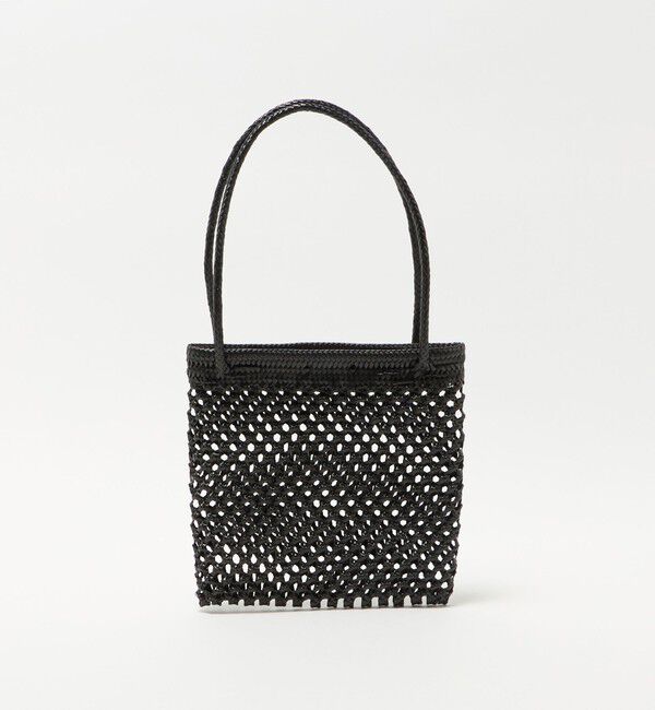 ODETTE E ODILE「＜Diminutivo＞スカシアミメッシュ M」|かごバッグ|