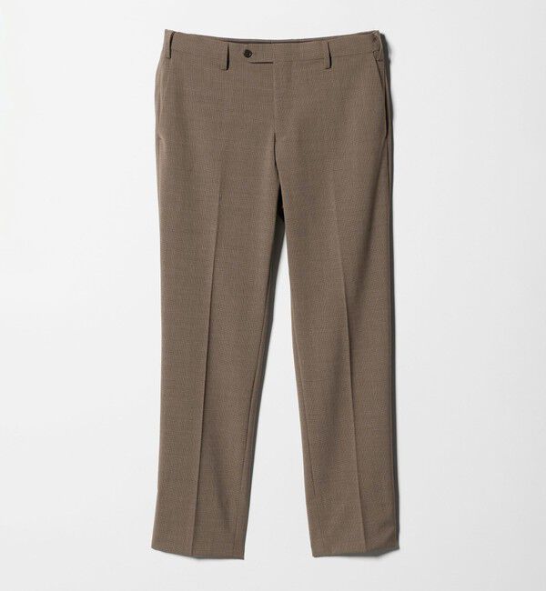 UNITED ARROWS green label relaxing「A+ TWPU チドリ スリム セットアップ パンツ スラックス -ウォッシャブル・ストレッチ・ウエストアジャスタ」|スーツ|