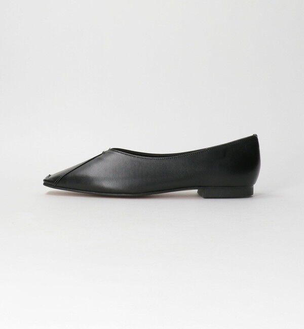 BEAUTY&YOUTH UNITED ARROWS「Vカットステッチ フラットシューズ」|バレエシューズ|