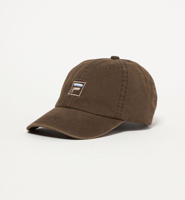 BEAUTY&YOUTH UNITED ARROWS「【別注】＜FILA＞コットン ウォッシュ ロゴ キャップ」|キャップ・キャスケット|