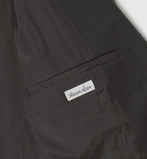 STEVEN ALAN「＜Steven Alan＞ ウール オックスフォード シングルブレステッド 2B ジャケット」|テーラードジャケット|