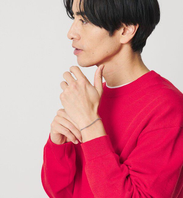 BEAUTY&YOUTH UNITED ARROWS「ブラス チェーン ブレスレット」|ブレスレット・バングル|SILVER