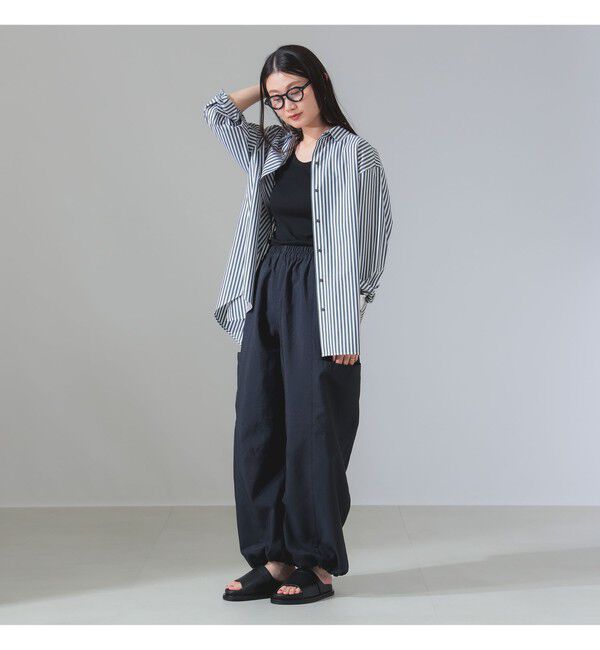 Demi-Luxe BEAMS 「2WAY オーバーシャツ」|シャツ・ブラウス|