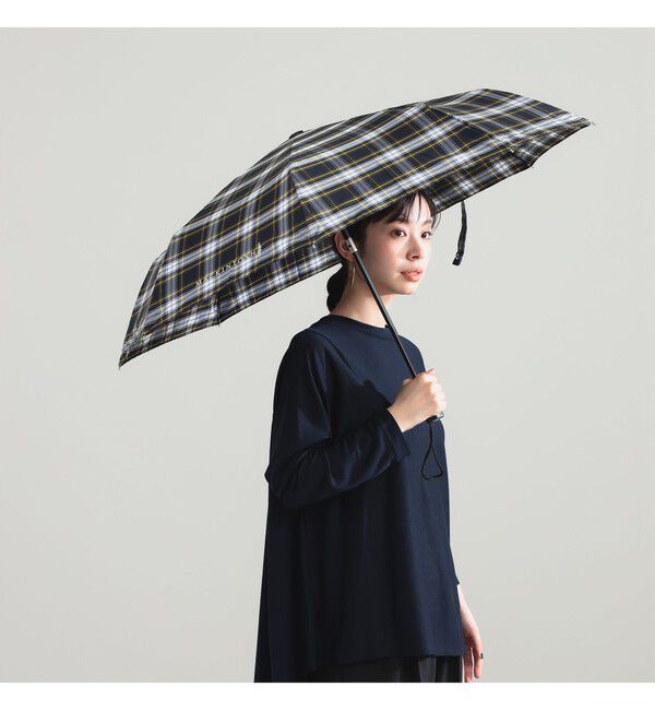 Demi-Luxe BEAMS 「MACKINTOSH / AYR チェック 折り畳み傘」|傘|