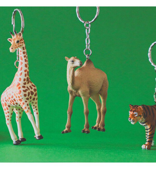 bPr BEAMS「Science and Nature / Animal Keyring」|キーケース|CAMEL
