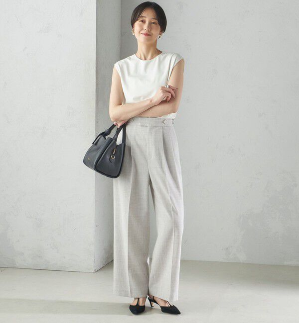 SHIPS for women「〈手洗い可能〉SORONA(R) 2WAY タンクトップ」|タンクトップ|