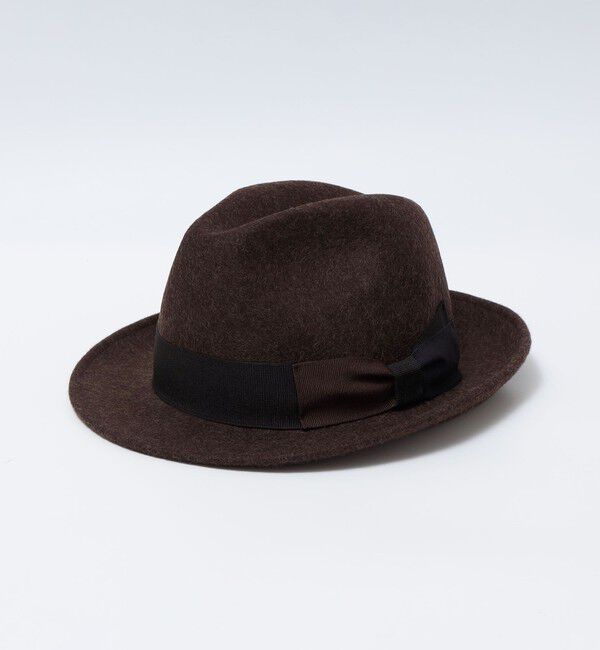 SHIPS「GRILLO: FELT HAT」|ハット|ブラウン