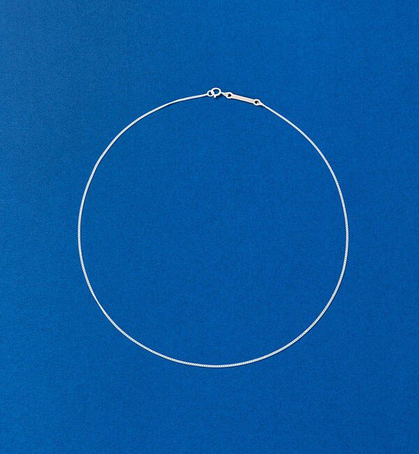 SHIPS「City Ambient Products: SILVER925 CURB CHAIN NECKLACE」|ネックレス|シルバー