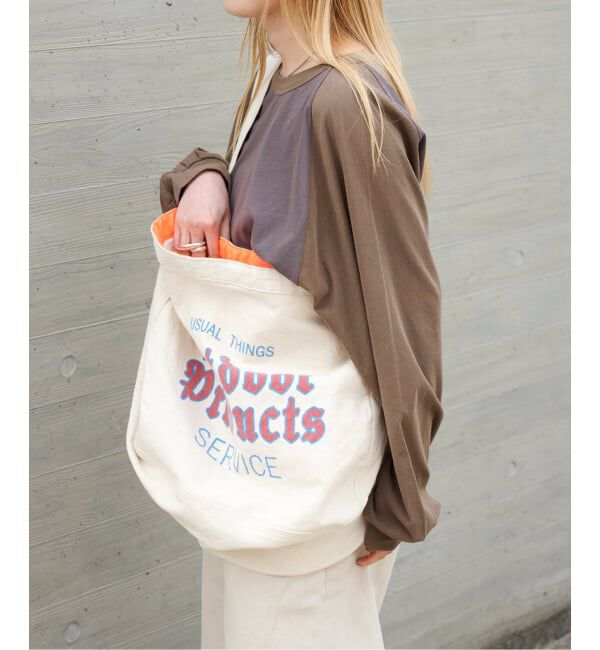 OUTDOOR PRODUCTS Usual Things「NEWS PAPER BAG」|ショルダー・メッセンジャー|ナチュラル