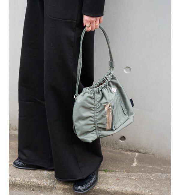 OUTDOOR PRODUCTS Usual Things「追加2 MA-1 DrawstringBAG」|ショルダー・メッセンジャー|