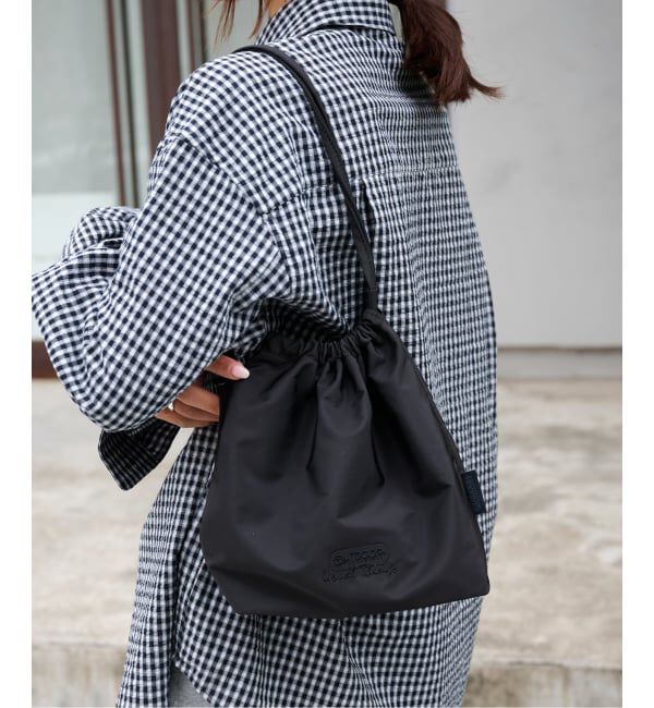 OUTDOOR PRODUCTS Usual Things「追加2 BASIC Drawstring BAG」|ショルダー・メッセンジャー|
