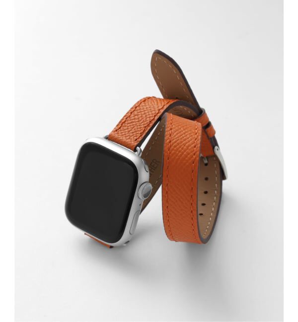 HIROB「Apple watch band / Double loop 40 41 42mm」|その他|オレンジ