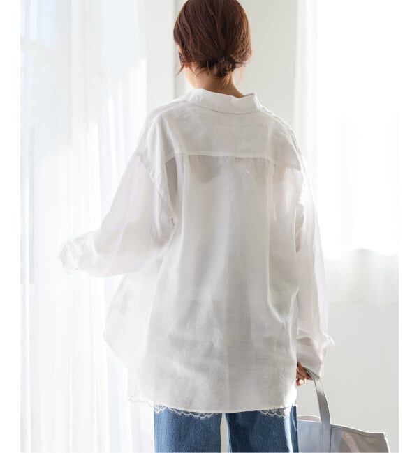 IENA「《追加》ラミーリヨセル2wayシャツ」|シャツ・ブラウス|