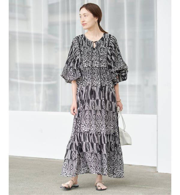 SLOBE IENA「India Ikat ワンピース」|ワンピース|