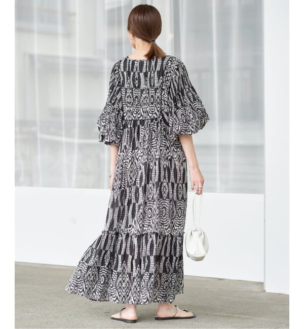 SLOBE IENA「India Ikat ワンピース」|ワンピース|