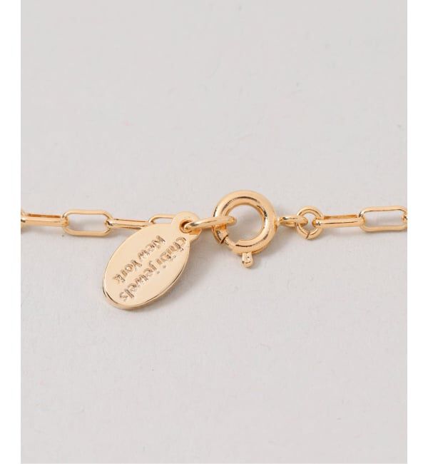 VERMEIL par iena「《予約》CHIBI JEWELS チビジュエルズ Long Long Chain Mini Rectangle chain」|ネックレス|