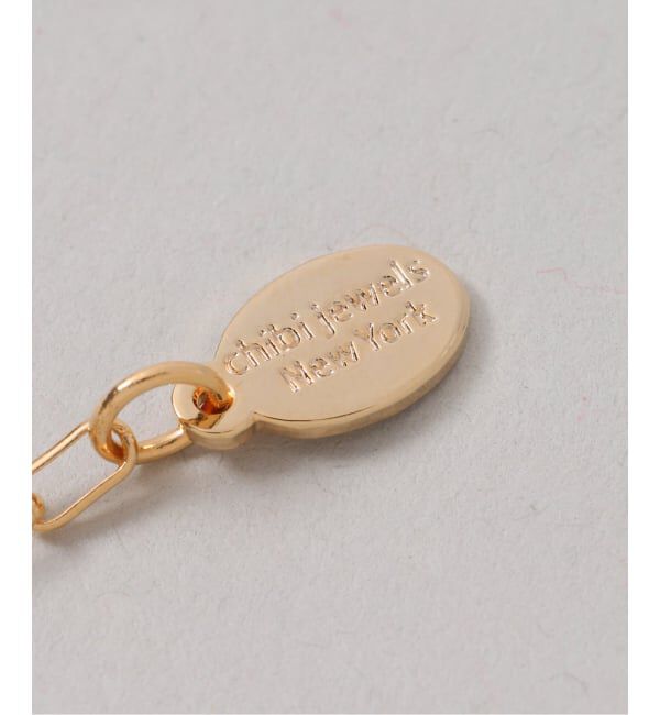 VERMEIL par iena「《予約》CHIBI JEWELS チビジュエルズ Long Long Chain Mini Rectangle chain」|ネックレス|