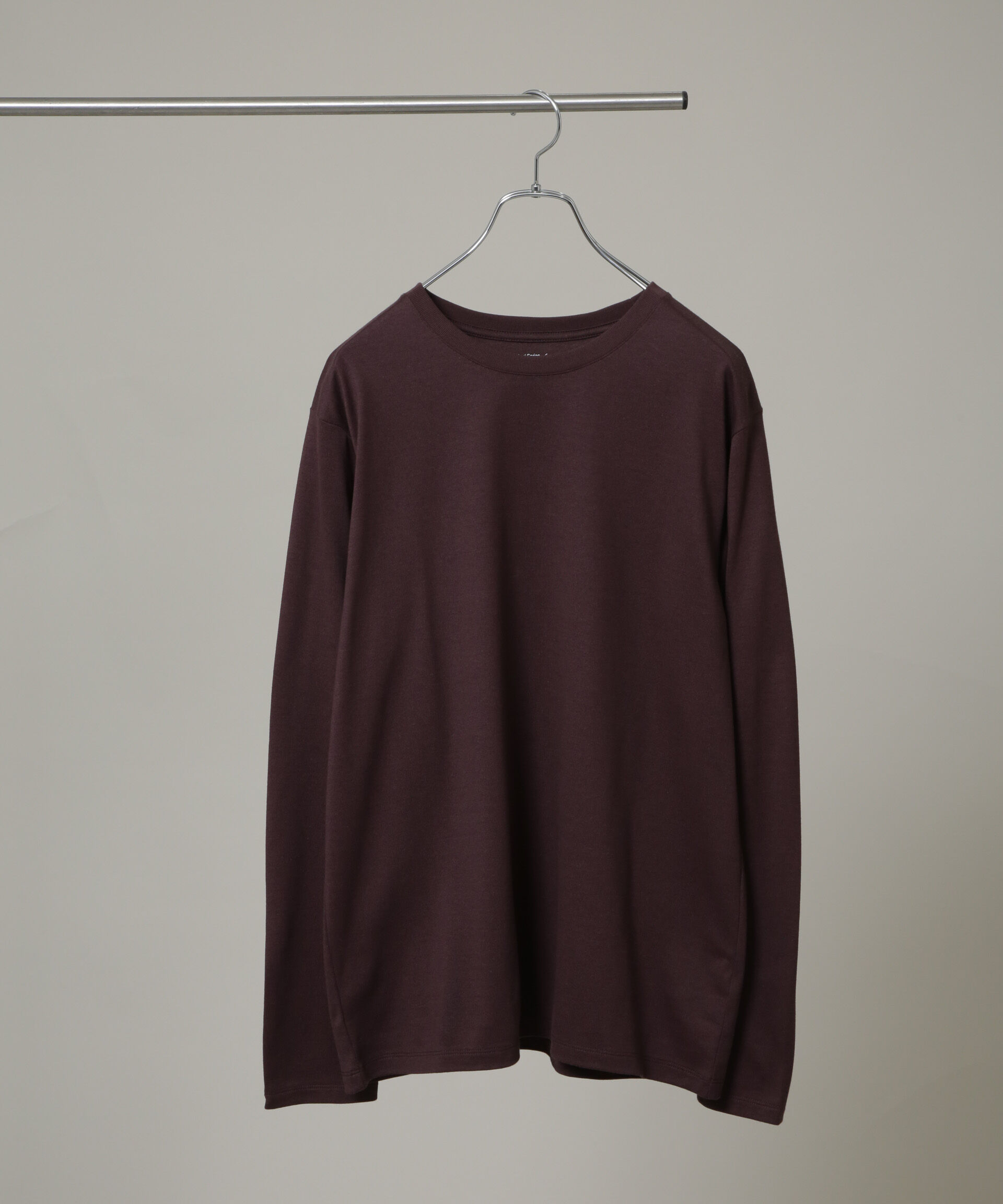 nano･universe「Anti Soaked(R)汗染み防止 クルーネックTシャツ 長袖」|Tシャツ・カットソー|