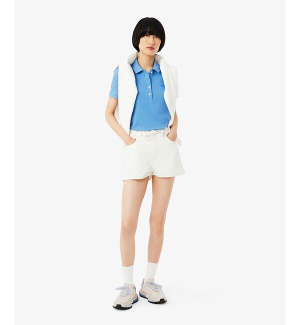 LACOSTE「レディース ELITE ACTIVE 1261 SFA / パステルカラーリング スパイクソール エリートアクティブスニーカー」|スニーカー|