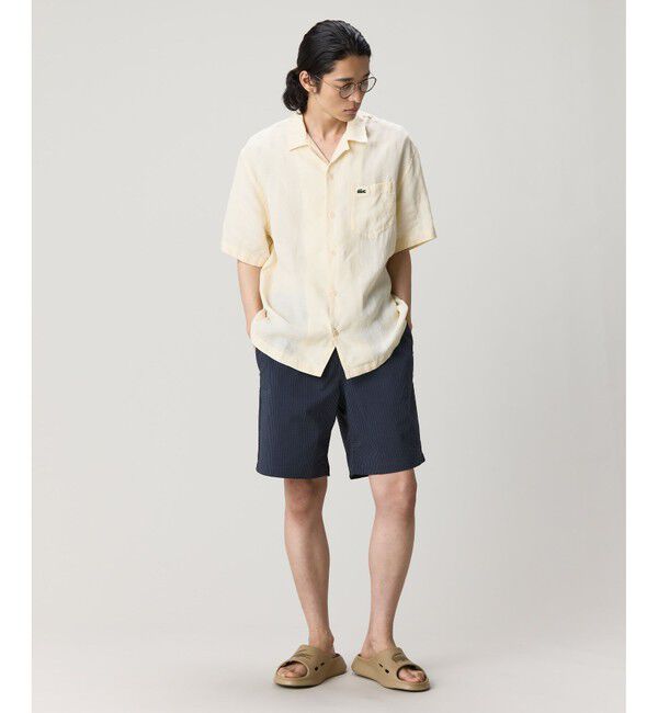 LACOSTE「シアサッカーショートパンツ」|その他|