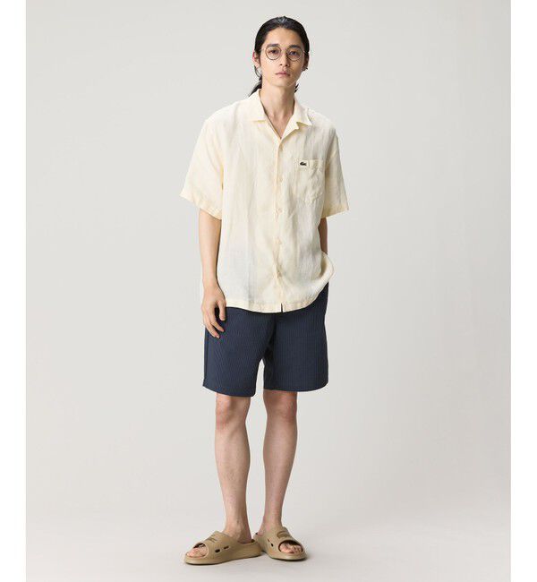 LACOSTE「シアサッカーショートパンツ」|その他|